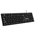 Miwolf t20 wired keyboard and mouse combo - desktop, laptop, and all-in-one pc compatible - business office keyboard and mouse set