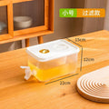 exclusive refrigerator cold water kettle with faucet 3l capacity lemon fruit teapot beverage juice teapot cold water kettle