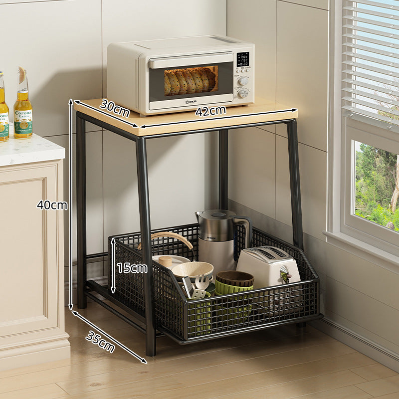 Countertop coffee machine cup microwave oven rack tea bag tea bar water dispenser desktop storage rack water cup storage