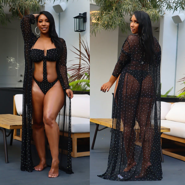 WK2365 European and American sexy, hot diamond swimsuit two-piece nightclub suit