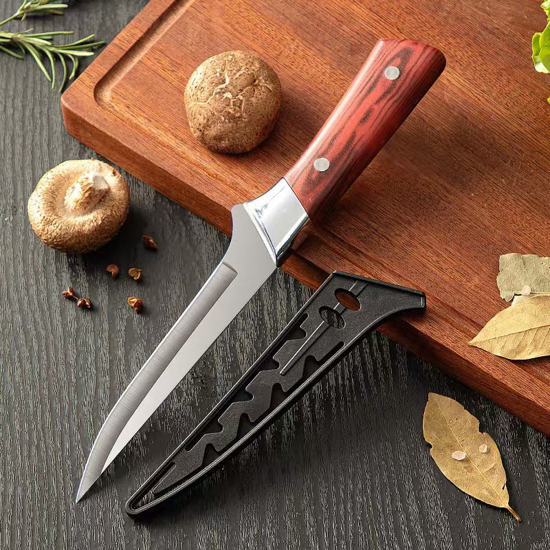Boning knife, special knife for killing pigs, commercial skinning knife, fruit knife, butcher, slaughtering sheep, selling meat, shaving bones, cutting meat, sharp knife