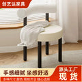 Bedroom dressing table makeup backrest chair for homecasual casual dining chair manufacturer cashmere nail salon seat