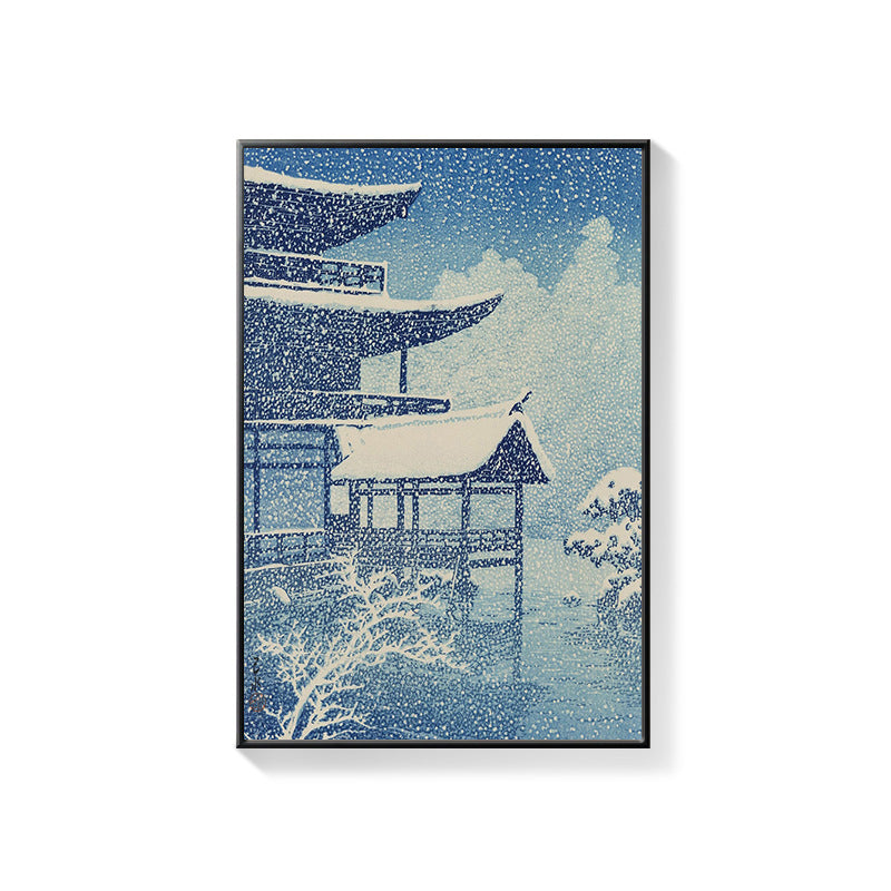 Japanese Mount Fuji decorative painting Ukiyo-e Japanese Japanese Japanese style Japanese style Japanese style restaurant box hanging painting B & B hotel mural
