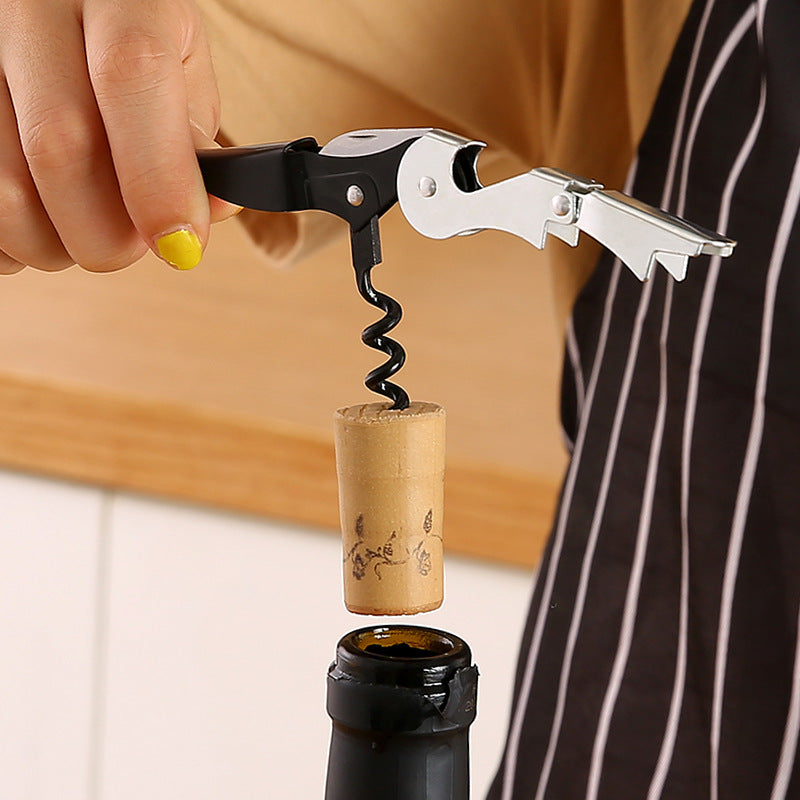 Wine bottle opener multifunctional beer wine opener stainless steel seahorse knife screwdriver portable portable