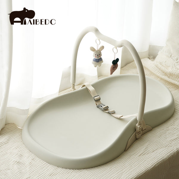 Baby diaper table Bath table All-in-one multi-purpose crib Middle bed Portable baby care table Soft cushion