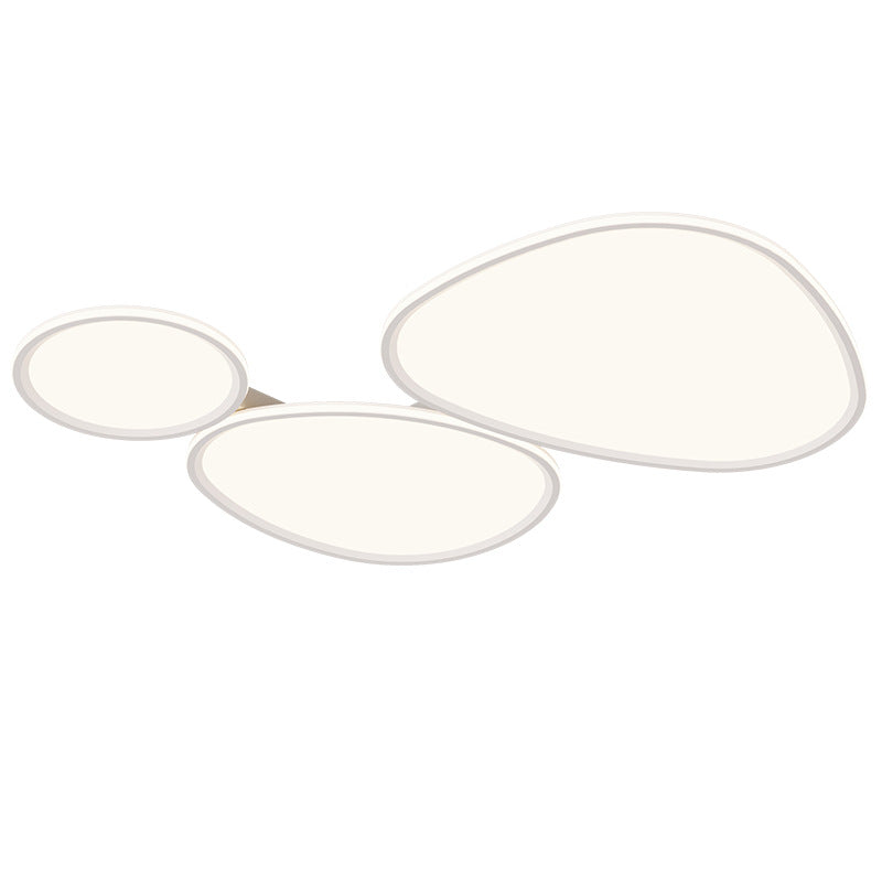 Full Spectrum Cloud Light Eye Protection Living Room Light Main Light Pebble Ceiling Light Modern Simple Zhongshan Lighting 2025 New