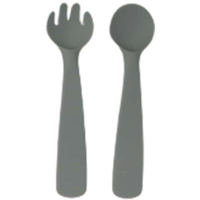 Cross-border bear training complementary food bowl children's silicone bowl feeding tableware 2-piece set with suction cup anti-drop feeding tableware