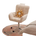 Home backrest dressing bedroom dormitory college student study desk chair computer chair comfortable for sitting for a long time not tired stool