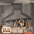 Over-the-door hook rack - no drilling required! heavy-duty adhesive hanger for entryway, perfect for hanging clothes, bags, and more. your ultimate storage solution!