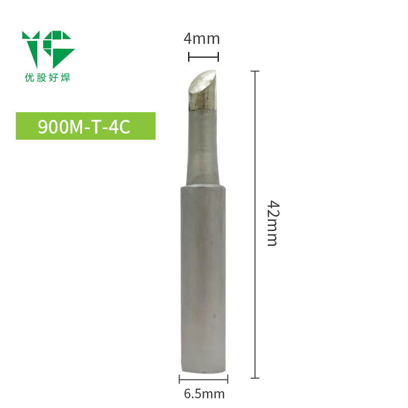 936 electric soldering iron head matte lead-free soldering table soldering iron K nozzle chrome iron head wholesale internal heating 900 matte iron head