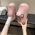 Eva slippers women's summer outwear heightened thick sole sandals casualplaid beach birkenstock shoes non-slipeasiest for match