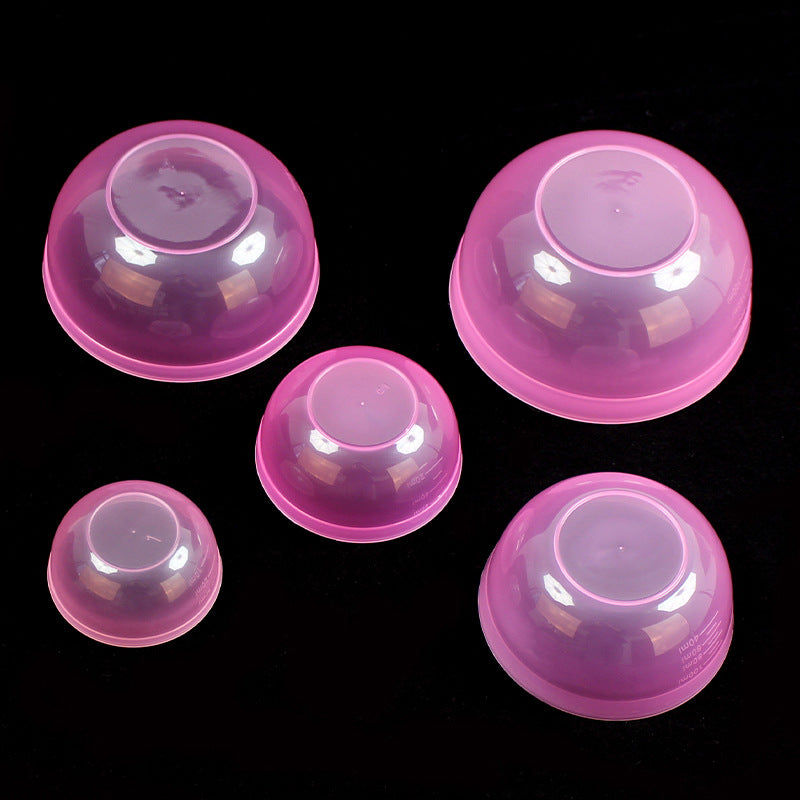 Beauty mask bowl 1#2#3#4#5 plastic bowl with scale beauty bowl diy mask bowl mask tool