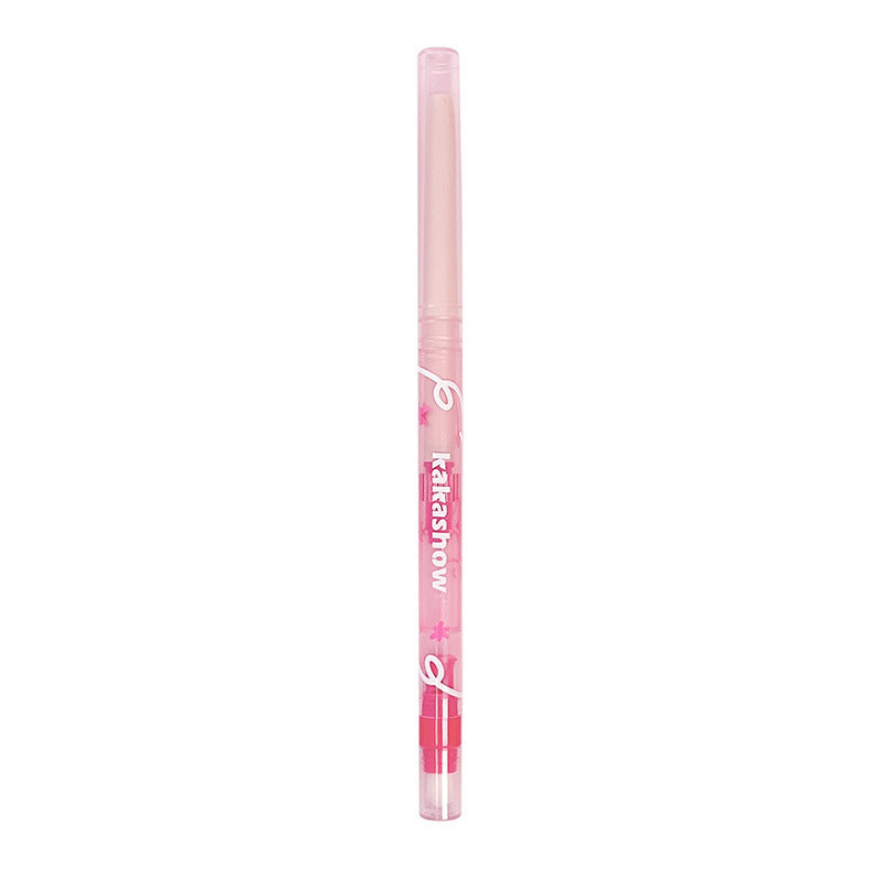 Kakashow Mist Duddle Lip Liner Delicate Silky Outline Lip Shape Comes with Lip Brush Sharpener Lip Liner