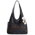 Fall and wintereasiest for match canvas bag women's new bag niche styletrendyletter shoulder bag casualartsy atmosphere handbag