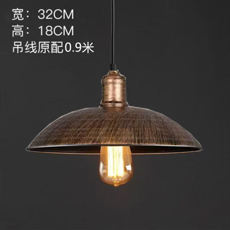 Nordic loftretro industrial style restaurant bar cafe creative iron clothing store pot lid chandelier