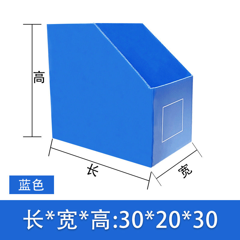 Shelf Oblique Carton Storage Box Multifunctional Classification E-commerce Warehouse Parts Material Wear-resistant Hollow Board Warehouse Box