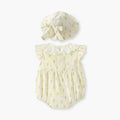 Baby summer romper: adorable, cute, and stylish - sweet princess style, lightweight crawling suit for infants and toddlers