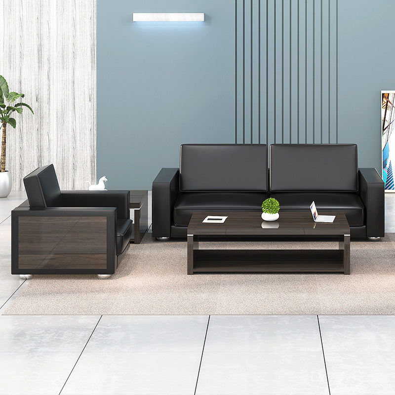Saint li office sofa reception area simple sofa office sofa coffee table combination