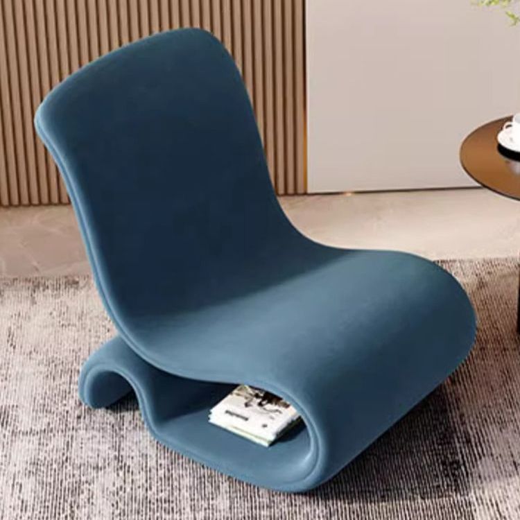 Accessible luxury italian casual design art modern single lazy sofa chair normcore creative casual shaped chair