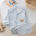 Blue plaid