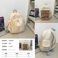 2025 new year's sweet style mini backpack - simple shoulder bag for middle school, high school, and college students - women's travel bag