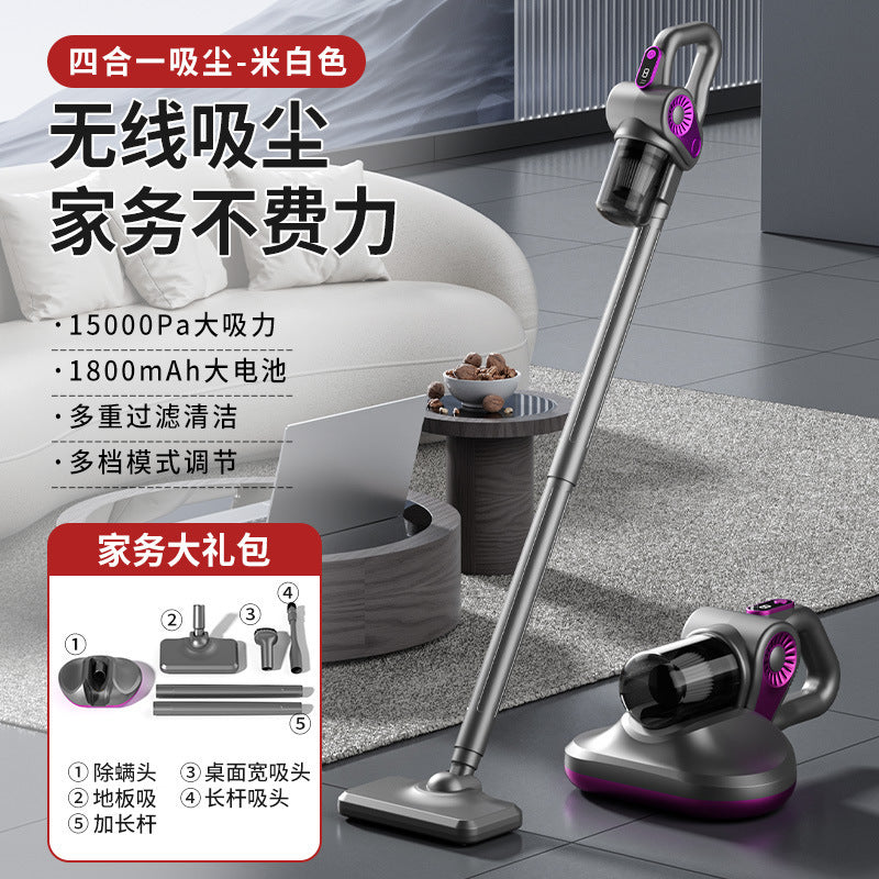 New portable cordless vacuum cleaner - all-in-one suction and mopping, car & handheld, powerful suction, multifunctional for home, dorm, carpet, and floor cleaning