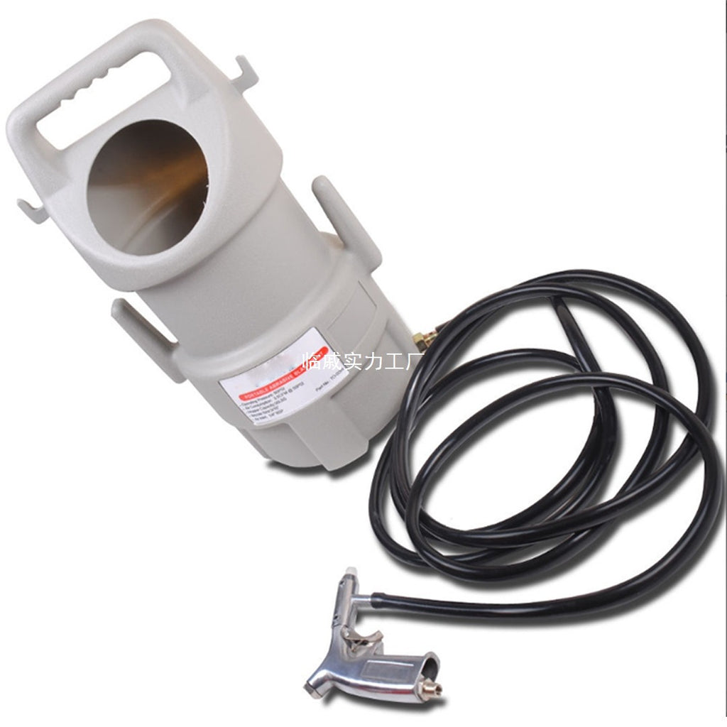 Small household manual pneumatic sandblasting bucket set pneumatic gun set sandblasting and rust removal equipment portable