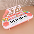 Tiktok hot seller: kids' multifunctional electronic keyboard toy with microphone - beginner-friendly piano for girls ages 0-6