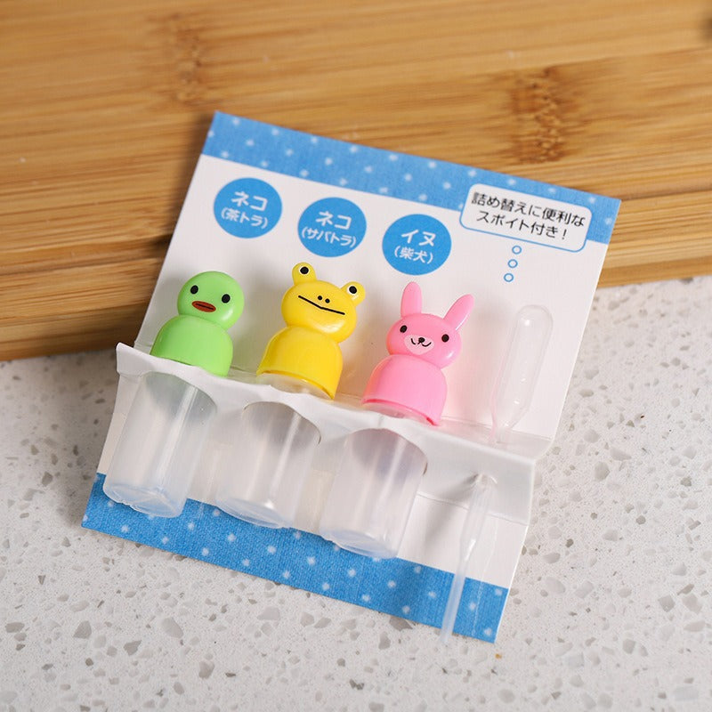 Household kitchen squeeze bottle mini portable food grade condiment bottle honey salad squeeze sauce bottle tomato small sauce bottle