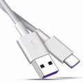 5a super fast charging typec data cable suitable for huawei p3020mate30 honor v10/20 mobile phone charging cable