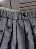 spring/summer new arrival: girls' lace ruffle collar tank top + pleated a-line skirt two-piece set (cross-border e-commerce)
