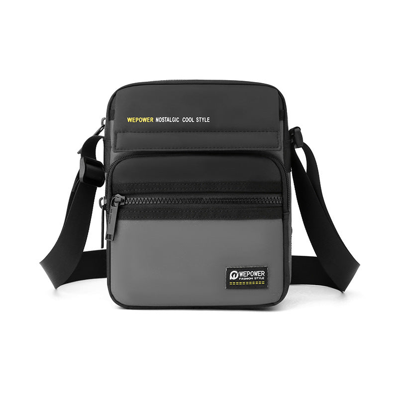 New men's shoulder bag outdoor leisure messenger bag sports travel backpack anti-splashing nylon men's bag wholesale