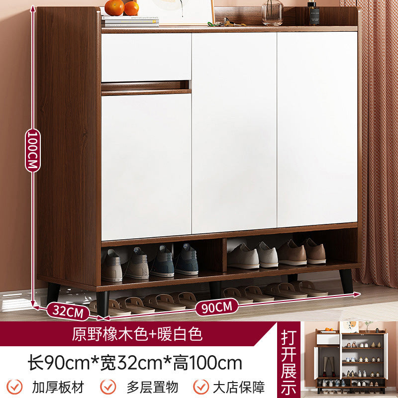 Shoe cabinet Home entrance Simple modern entry Living room Simple small apartment Large capacity Economic storage Shoe rack