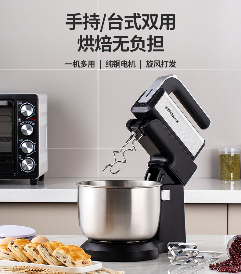 Canxin 6652 electric hand mixer - countertop stand mixer, 5 speeds, 300w ac motor, cream & dough whisk