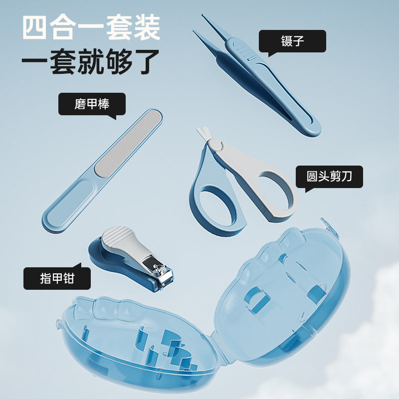 Factory direct cartoon newborn baby nail clippers - safe & gentle nail care kit