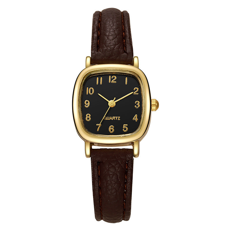 Exportins style k-stylepopular belt casual women's watch student elegant fashion quartz watch