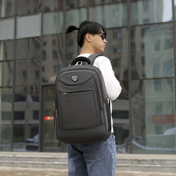 Laptop backpack, backpack, casual business computer bag, trolley case, backpack, large-capacity student schoolbag.
