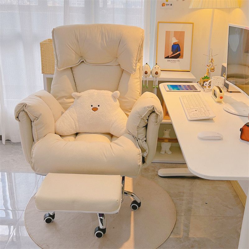 For homelazy sofa computer chair comfortable sitting bedroom desk backrest sofa chair casual reclining single sofa
