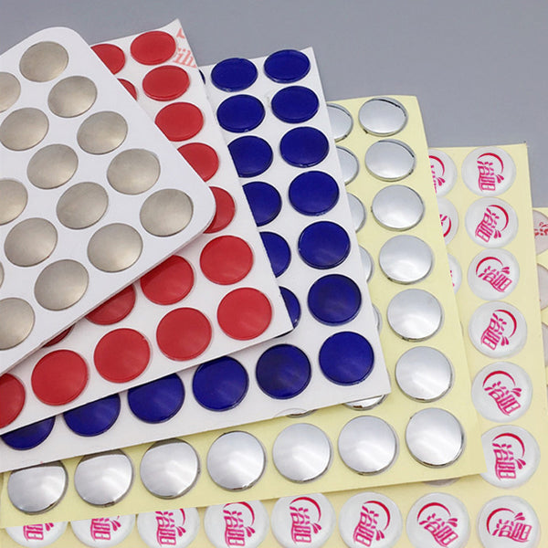 Yuyang faucet patch drop glue label hardware drop glue label machinery machine trademark logo drop plastic brand adhesive