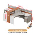 T-shaped double seat+cabinet+chair