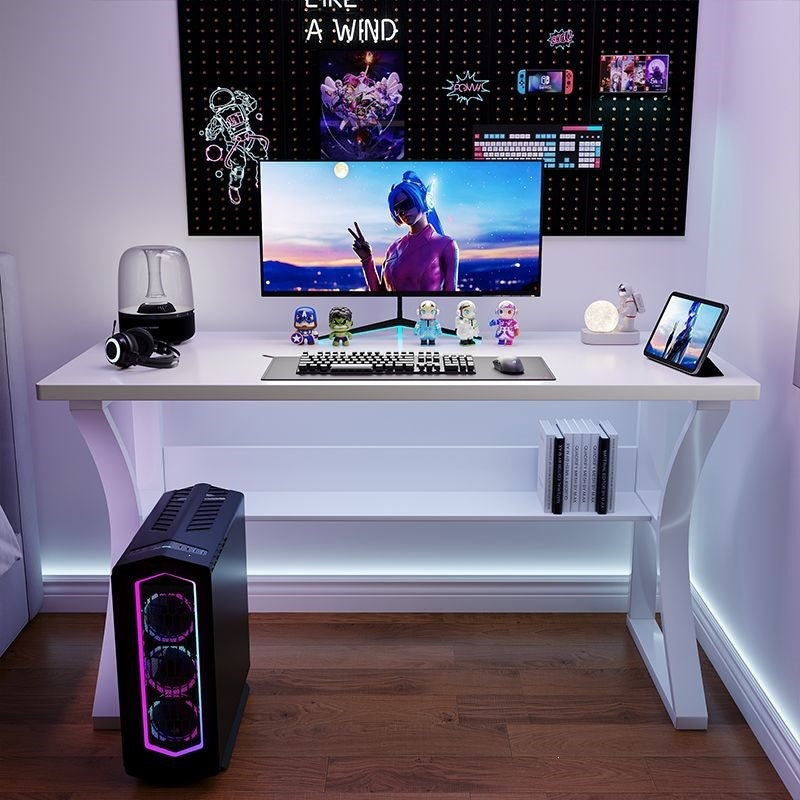 Desk, gaming desk, home desk, computer desk, modern minimalist computer desk, workstation, simple desk