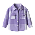 New spring/autumn boys' plaid shirt, preppy style cotton top, kids' plaid shirt, long-sleeved shirt for boys and girls