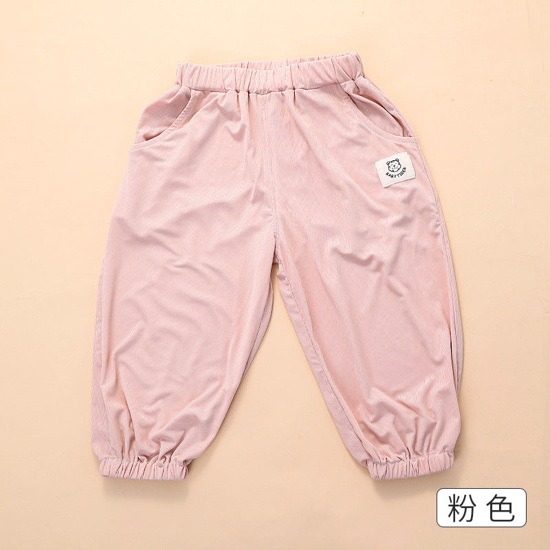 Babibele summer mosquito-proof pants: lightweight, breathable, air-conditioned bloomers for babies and toddlers - kids' summer trousers