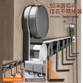 Suction cup kitchen hook punch-free hanging rod pot spoon shovel hanging rack multi-functional wall-mounted storage rack kitchen utensil hanging rack