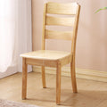 Solid wood chair backrest dining chair - comfortable for extended use - chinese style restaurant minimalist wooden dining chair