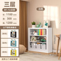 Cloud white three-tier main frame [110*30*120cm] - heavy-duty carbon steel