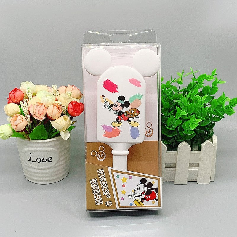 Kids' cartoon air cushion comb - cute bunny design for girls, baby mickey & minnie airbag massage hair brush