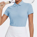 Summer t-shirt tennis wear, quick-drying, breathable, high-waisted sports skirt, running yoga anti-exposure tennis skirt suit for women