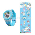 Wholesale children's luminous glow-in-the-dark cute cartoon electronic quartz watches - perfect for elementary school students and kindergarten toys