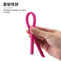 Silicone straw drinking tube silicone milk tea bent straw juice soft thin straw kids' food supplement silicone straw